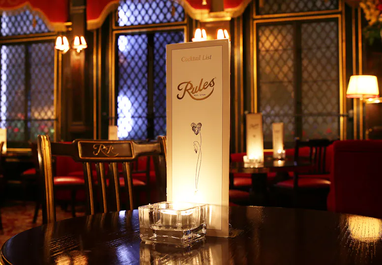 Upstairs at Rules