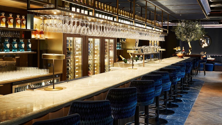 Searcys Champagne Bar at Battersea Power Station