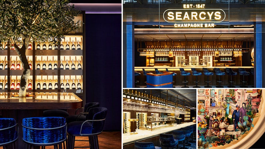 Searcys Champagne Bar at Battersea Power Station