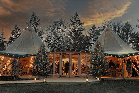 Tipis on the Green