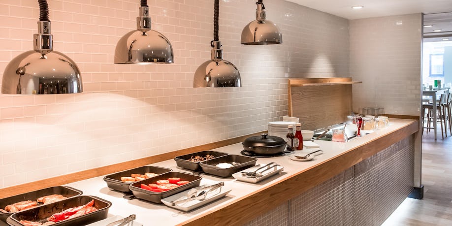Breakfast Buffet at The Holiday Inn Camden Lock