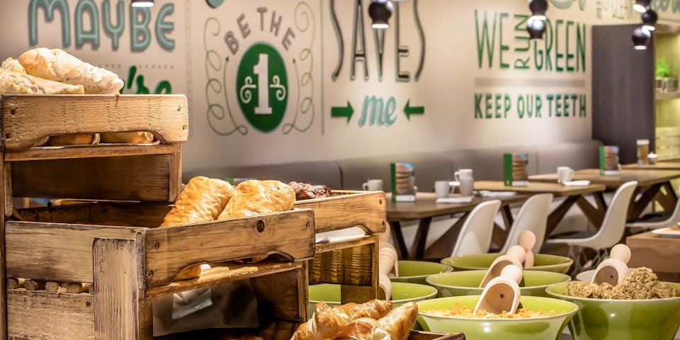 Breakfast Buffet at The Holiday Inn Camden Lock