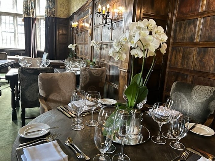 The Oak Room Restaurant at The George