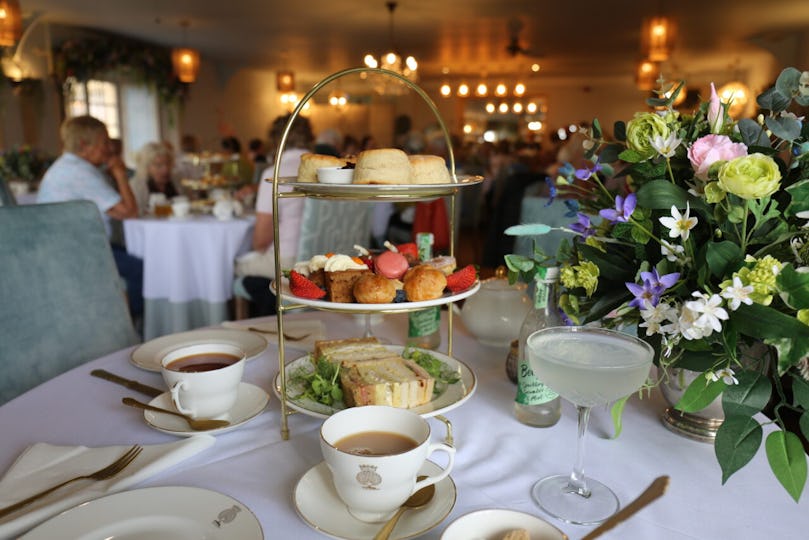 Afternoon Tea at The Aviary Tearoom Belvoir Castle