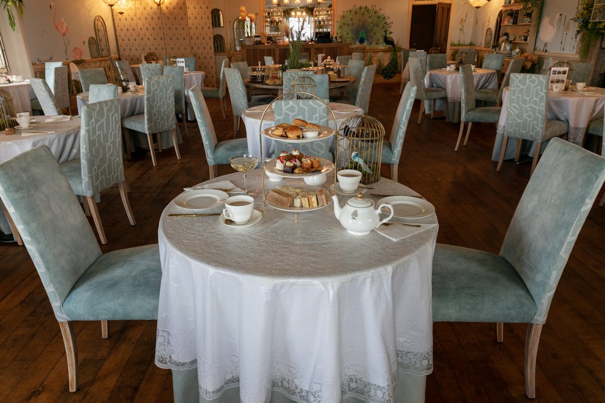 Afternoon Tea at The Aviary Tearoom Belvoir Castle