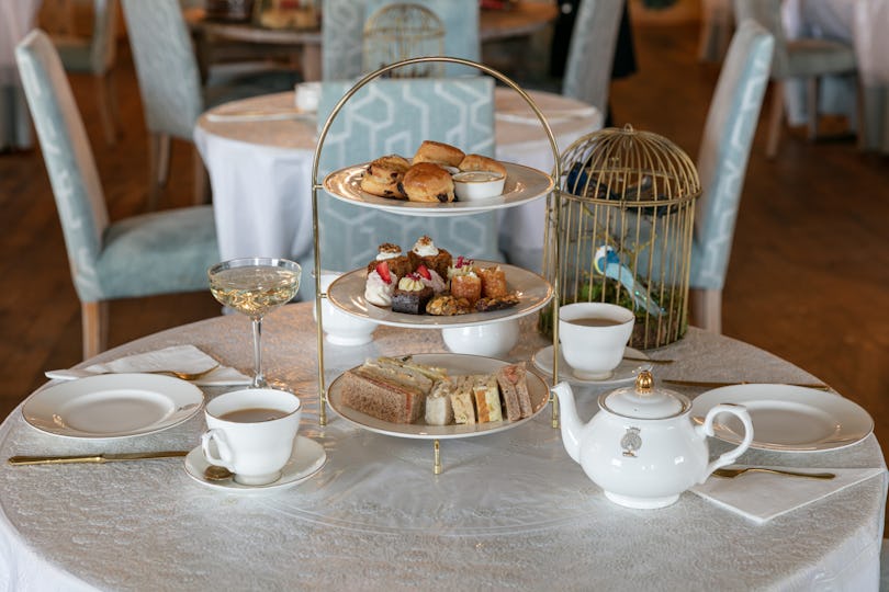Afternoon Tea at The Aviary Tearoom Belvoir Castle