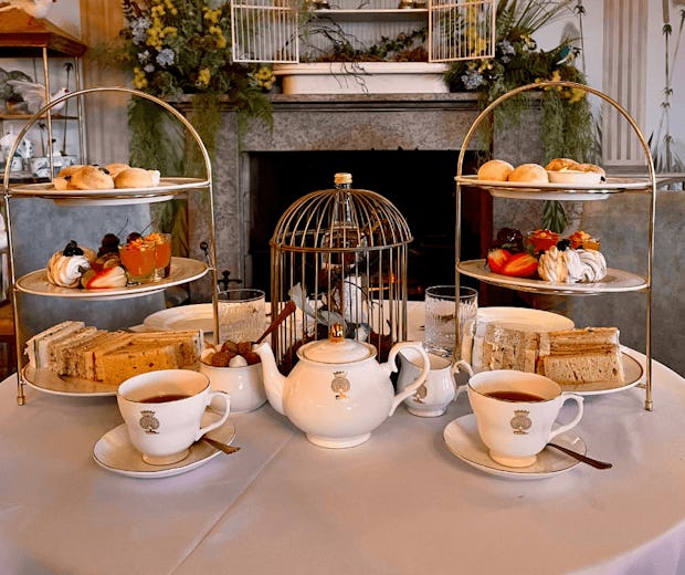 Afternoon Tea at The Aviary Tearoom Belvoir Castle
