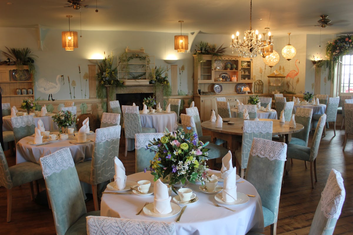 Afternoon Tea at The Aviary Tearoom Belvoir Castle