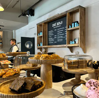 Afternoon tea at Cafe Benji