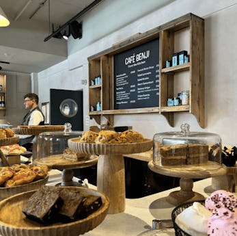 Afternoon tea at Cafe Benji