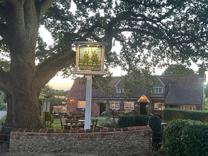 Robin Hood & Little John Rabley Heath