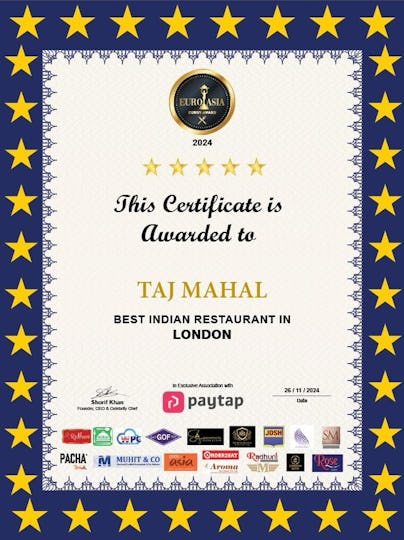 Tajmahal Indian Cuisine
