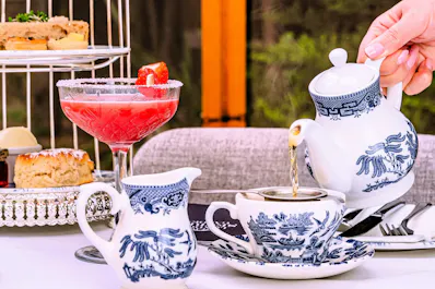 Afternoon Tea at London Secret Garden