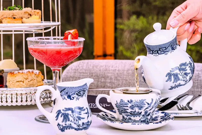 Afternoon Tea at London Secret Garden