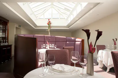 The Dining Room at Buxted Park Hotel