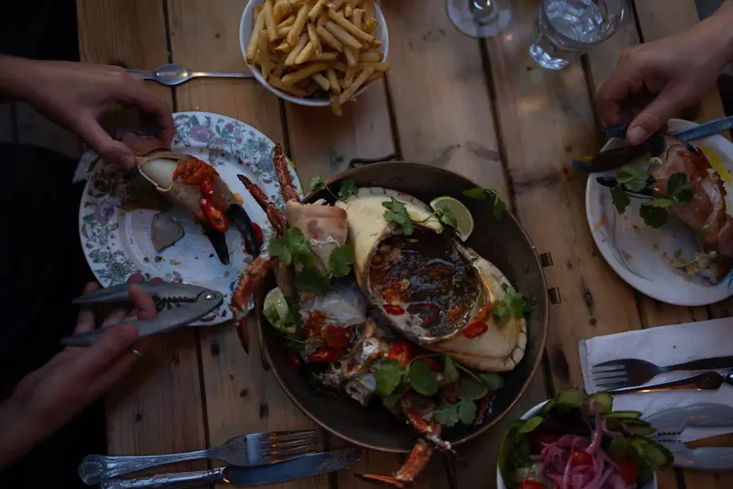 The Crab Shack at Hell Bay Hotel