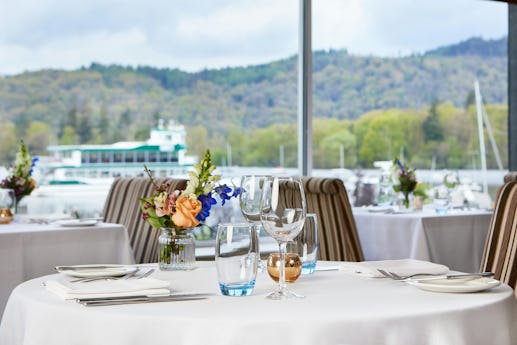 The Lakeview Restaurant at Macdonald Old England Hotel