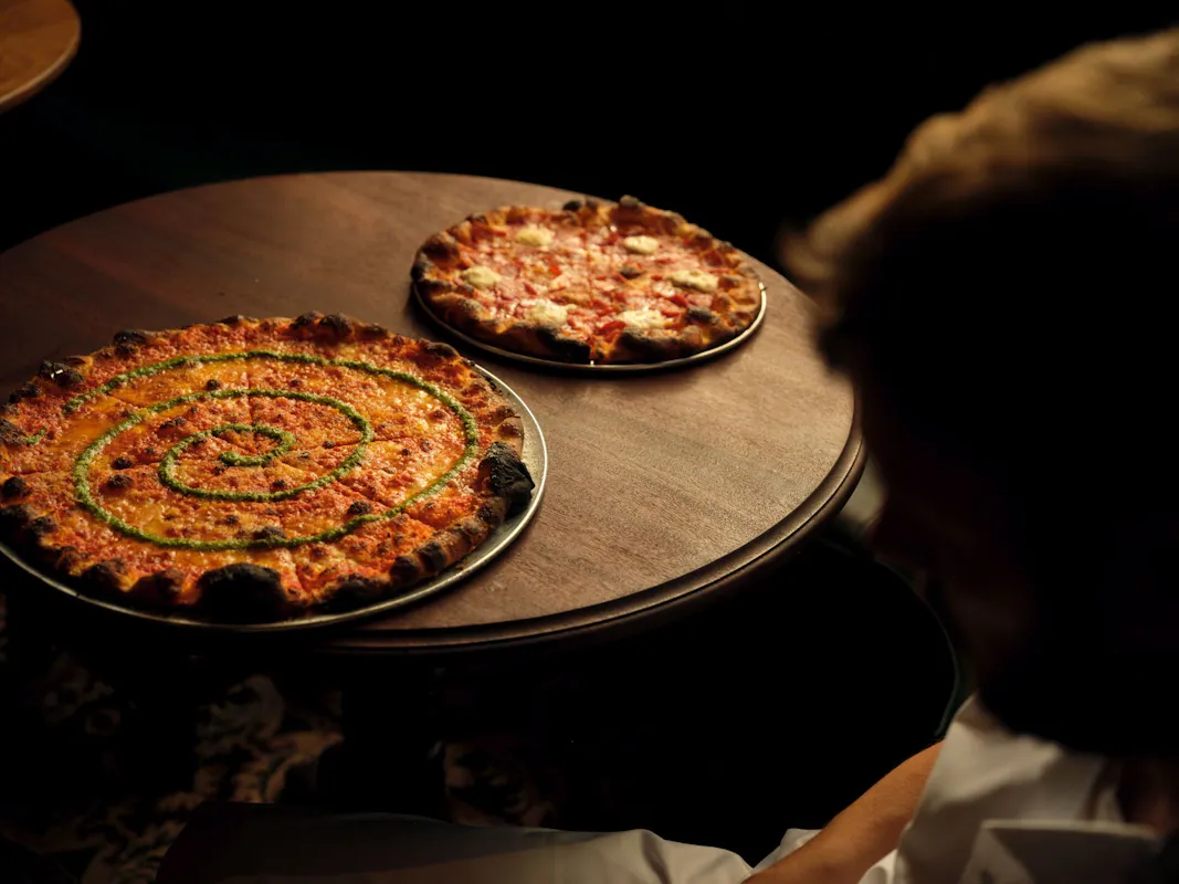 Crisp Pizza at The Marlborough