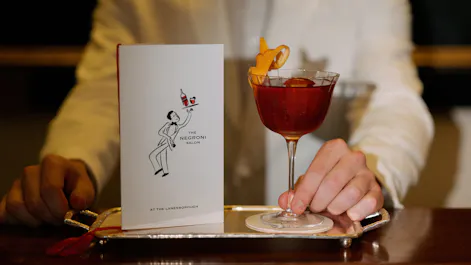 The Negroni Salon at The Lanesborough