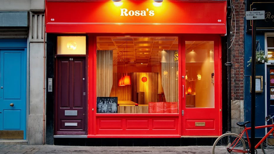 Rosa’s Thai Café Dean Street
