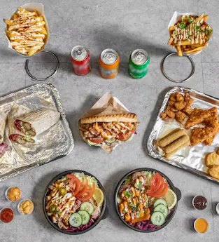 German Doner & Grand Chips