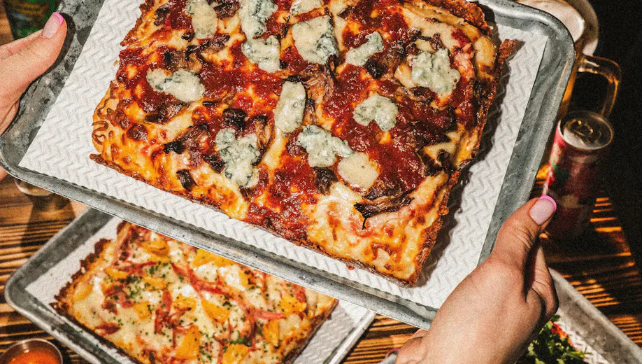 SLAB Detroit Pizza The Lord High Admiral Devon Restaurant Review slab-detroit-pizza-the-lord-high-admiral-devon-restaurant-review