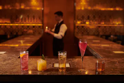 Mandarin Bar at the Mandarin Oriental Hotel