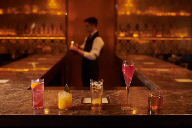 Mandarin Bar at the Mandarin Oriental Hotel