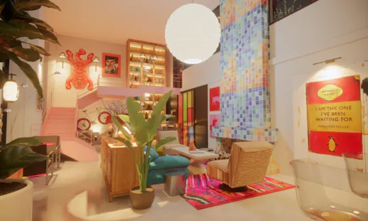 The Little Neon Door