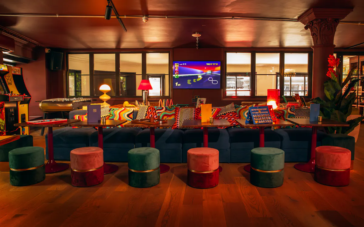 The Little Neon Door