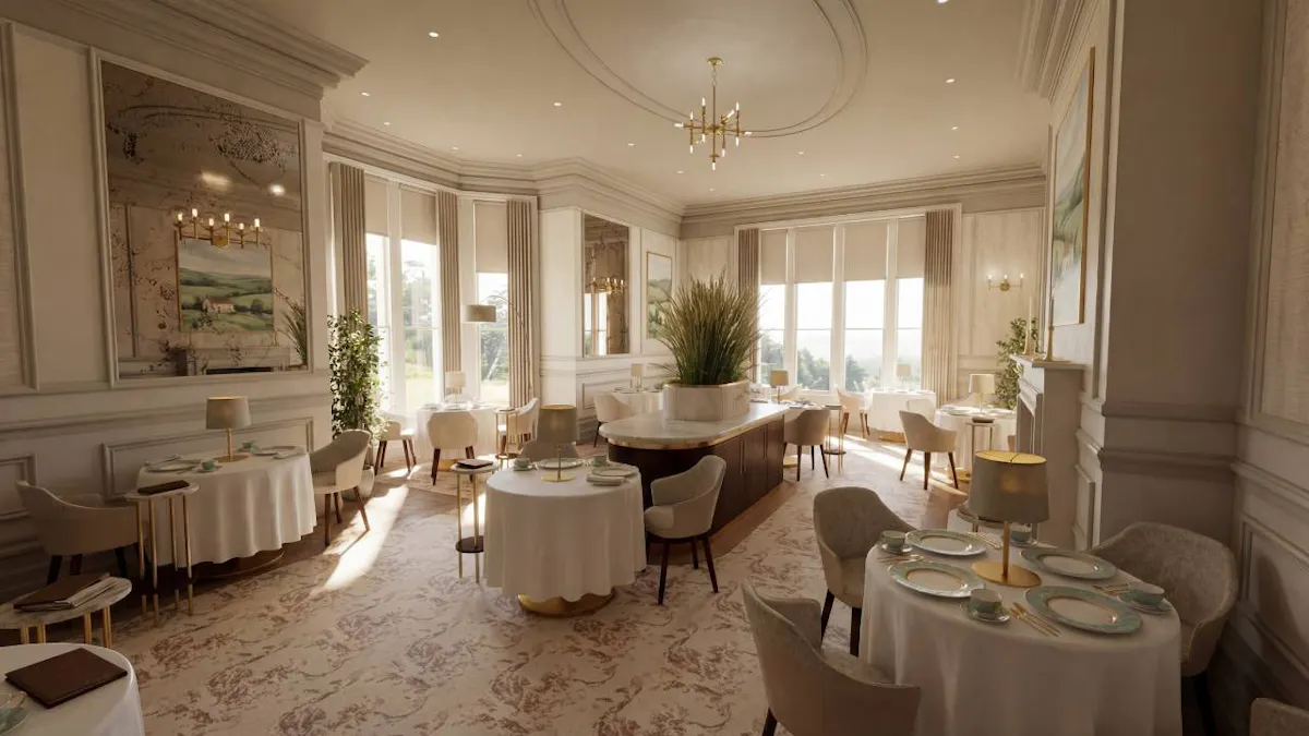 The Morning Room at Rockliffe Hall