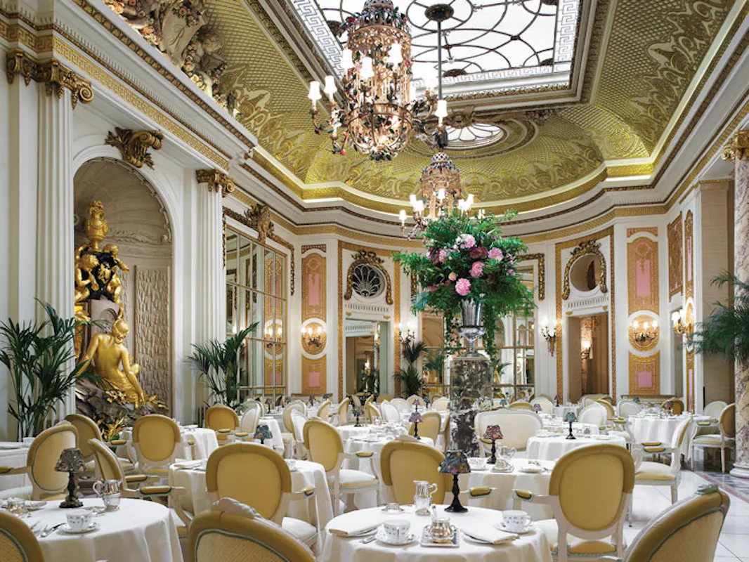 The Palm Court at The Ritz Hotel (afternoon tea)