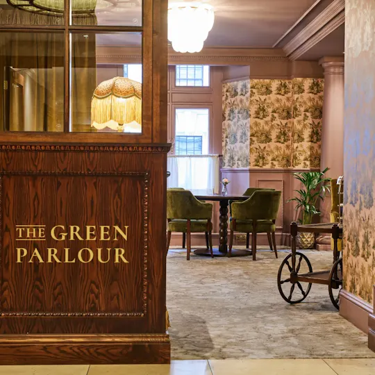 The Green Parlour at The Royal Horseguards Hotel