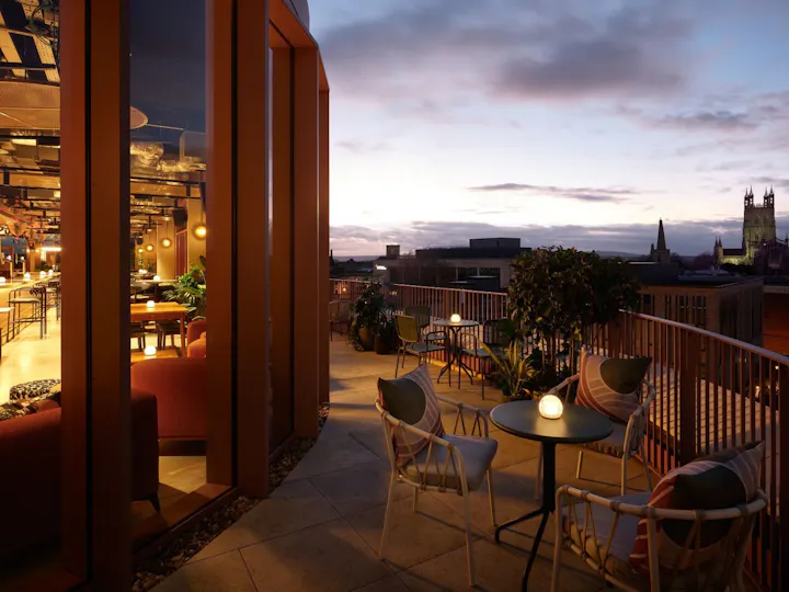Crimson Spire Rooftop Bar