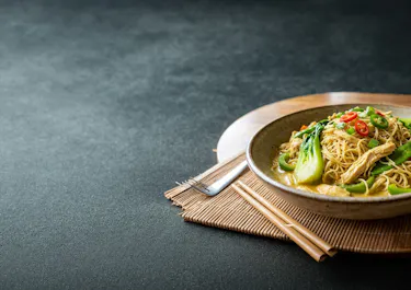 BLOOMS AND BROTH - Flowers and Noodles