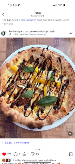 Smoke + Ash Pizza - Edgbaston