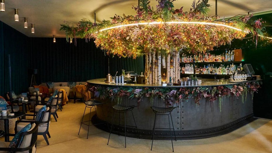 The Green Bar at Hotel Café Royal