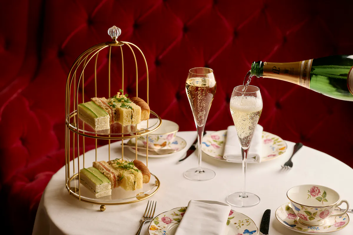 Afternoon tea at The Rose Lounge
