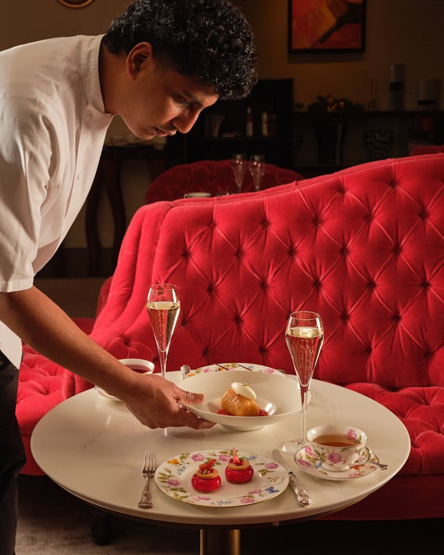 Afternoon tea at The Rose Lounge