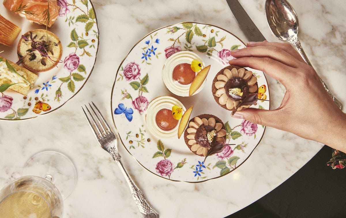 Afternoon tea at The Rose Lounge