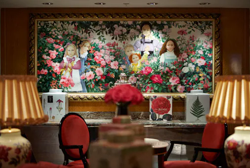 The Rose Lounge at Sofitel London St James Hotel (afternoon tea)