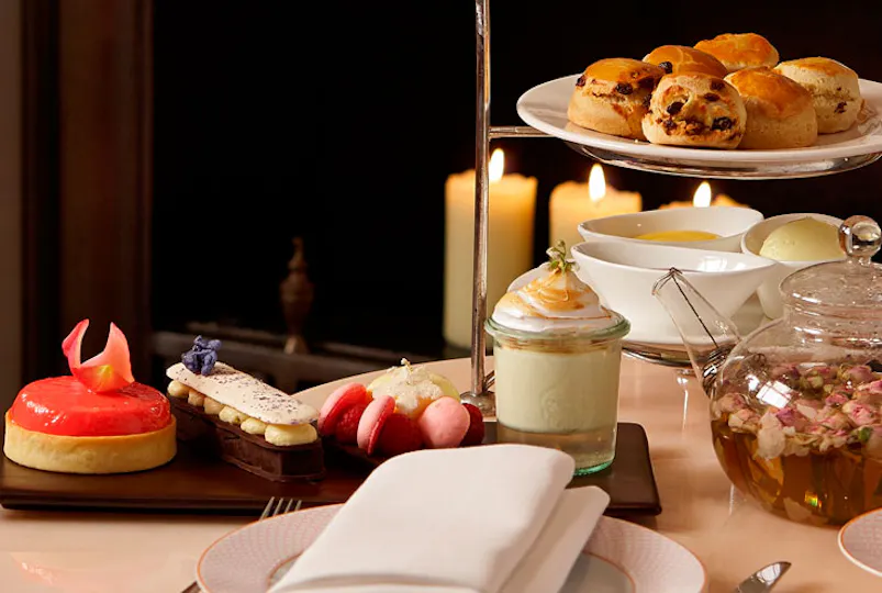 The Rose Lounge at Sofitel London St James Hotel (afternoon tea)