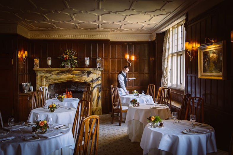 The Dining Room at Gravetye Manor