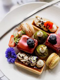 Afternoon tea at Eastwell Manor