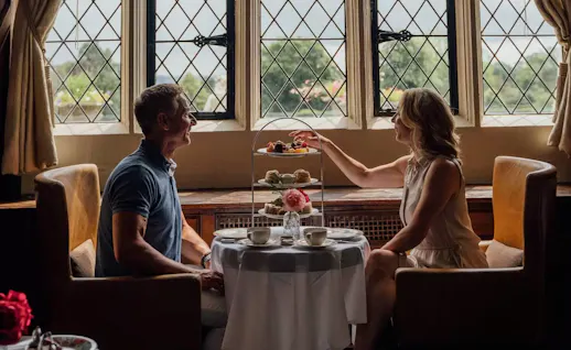 Afternoon tea at Eastwell Manor