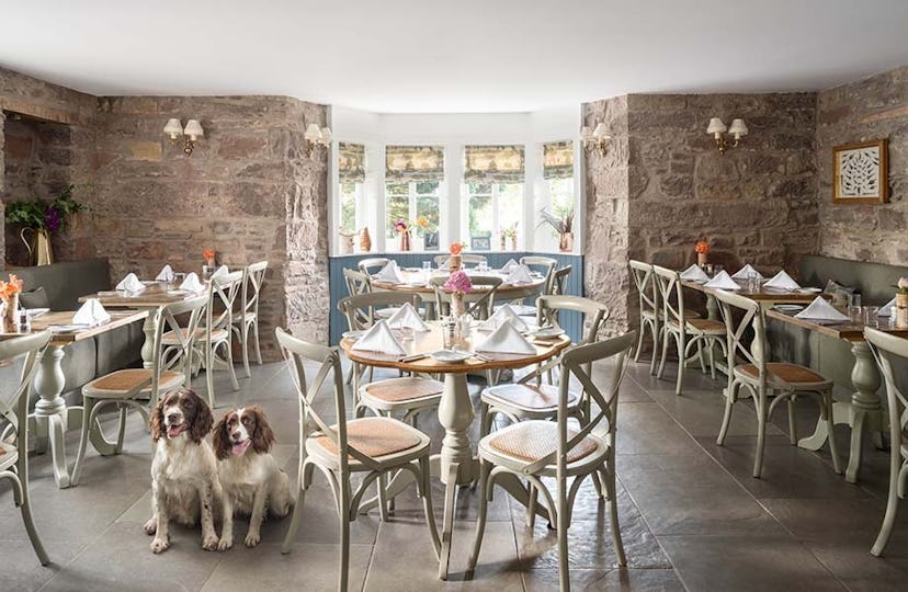 Restaurant at the Meikleour Hotel