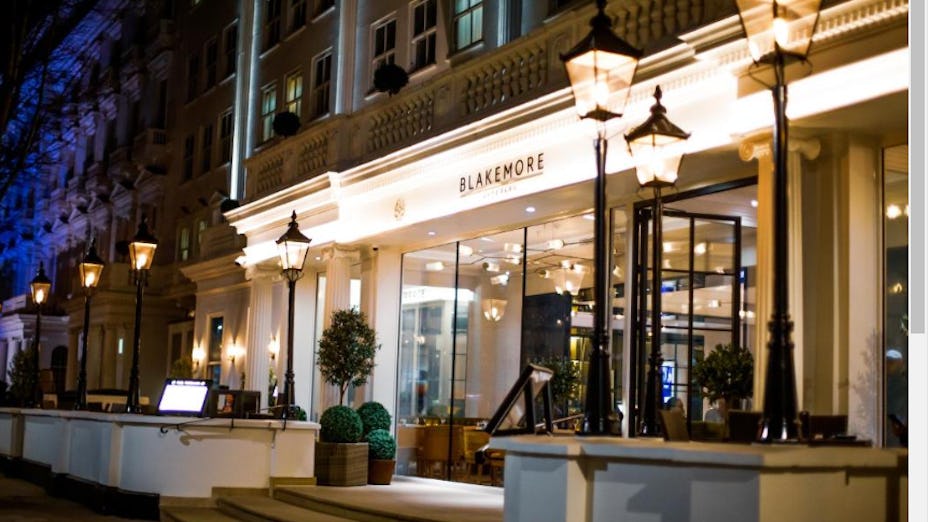 The Terrace Restaurant at The Blakemore Hyde Park Hotel