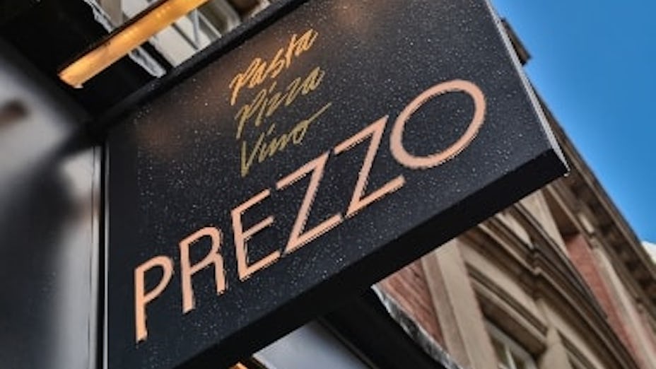 Prezzo - Glass House Street