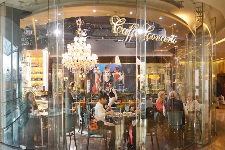 The Grand Caffe Concerto at Westfield