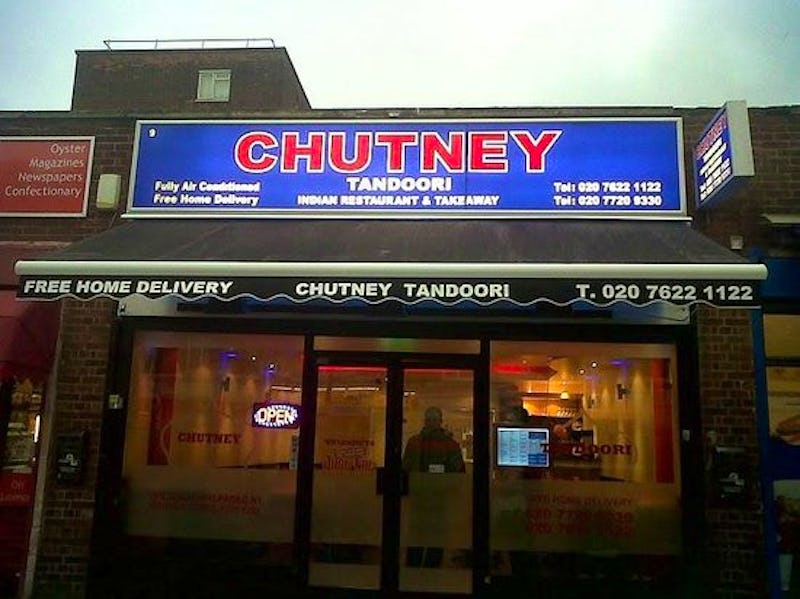 Chutney Tandoori, London Restaurant Reviews, Bookings, Menus, Phone